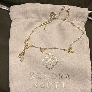 Kendra Scott Gold Heart Pendant Necklace
